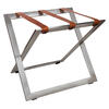 4 Stainless Steel Suitcase Supports Leather Straps